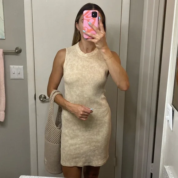 white christmas dresses Cotton Citizen Women's Verona Midi Tank Dress - Yellow - Size Xs main image 0